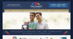 Desktop Screenshot of gayfamilylawcenter.com